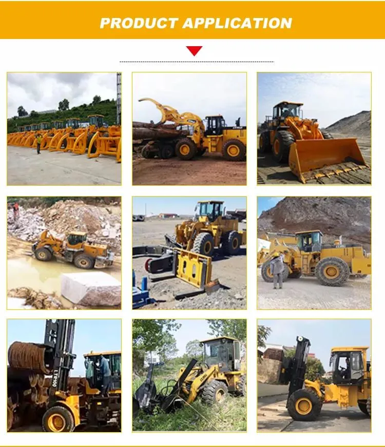 Wheel Forestry Machines Chinese Front End Loader Machine Price 958 Diesel Wheel Loader