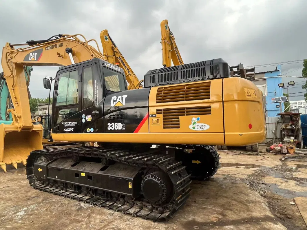 Cat 336 336D2 Excavators Second Hand Excavadora Usada Excavatrice Used Crawler Good Condition Excavator 40t 40 Ton Caterpillar Cat 336 336D