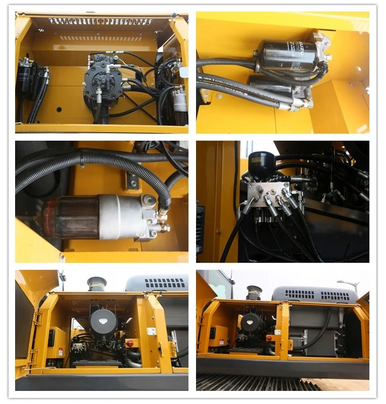 Electric Drive New Super-Above Naked in Container Digging Machinery Hydraulic Excavator