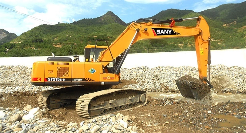 Sany Sy215c 22ton Used Mobile Excavator From Rock Manufacturer China