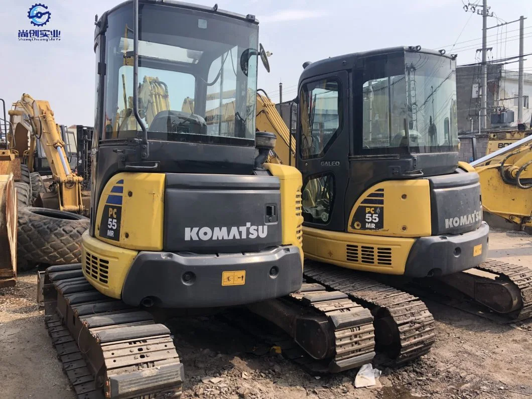 Used Original Japan Komatsuu PC55 PC60 Mini Crawler Excavator Mini Digger Mini Excavator with Cheap Price