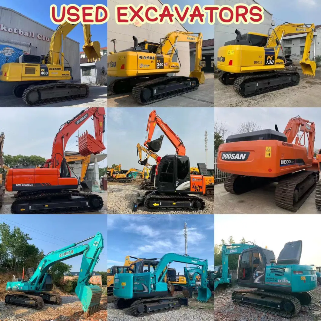 Used Original South Korea Mobile Excavator Doosan Dh150W-7 Secondhand 15t Wheel Excavator on Promotion