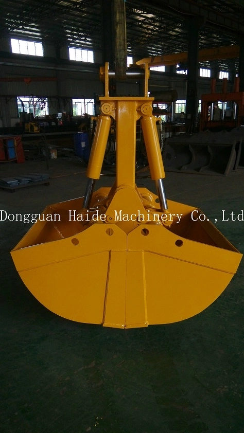 Hydraulic Clamshell Bucket for 20t Excavator Long Reach Boom