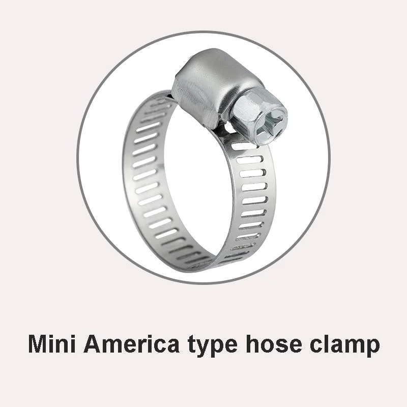 Manufacturers Single Ear Step Less Hydraulic Hose Clamp