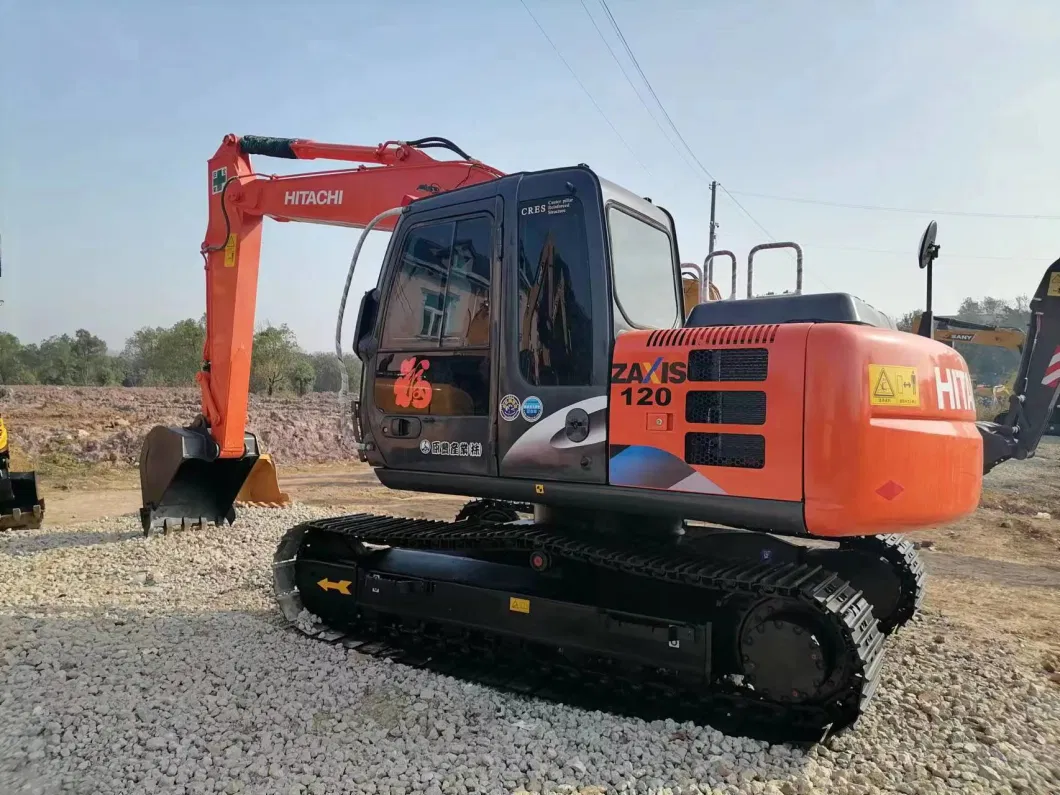 Hot Sale Used Hitachi Excavator 120-6 Mini Used Excavator at Discounted Price