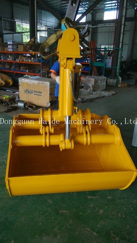 Hydraulic Clamshell Bucket for 20t Excavator Long Reach Boom