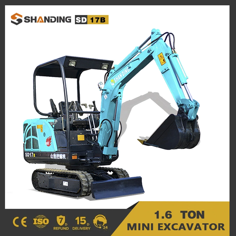 Excavator Used for Garden Household Shovel Mix Concrete with CE /Isocertificate Excavator Compact Excavator, Wheel Loader, Mini/Hydraulic Crawler Excavator