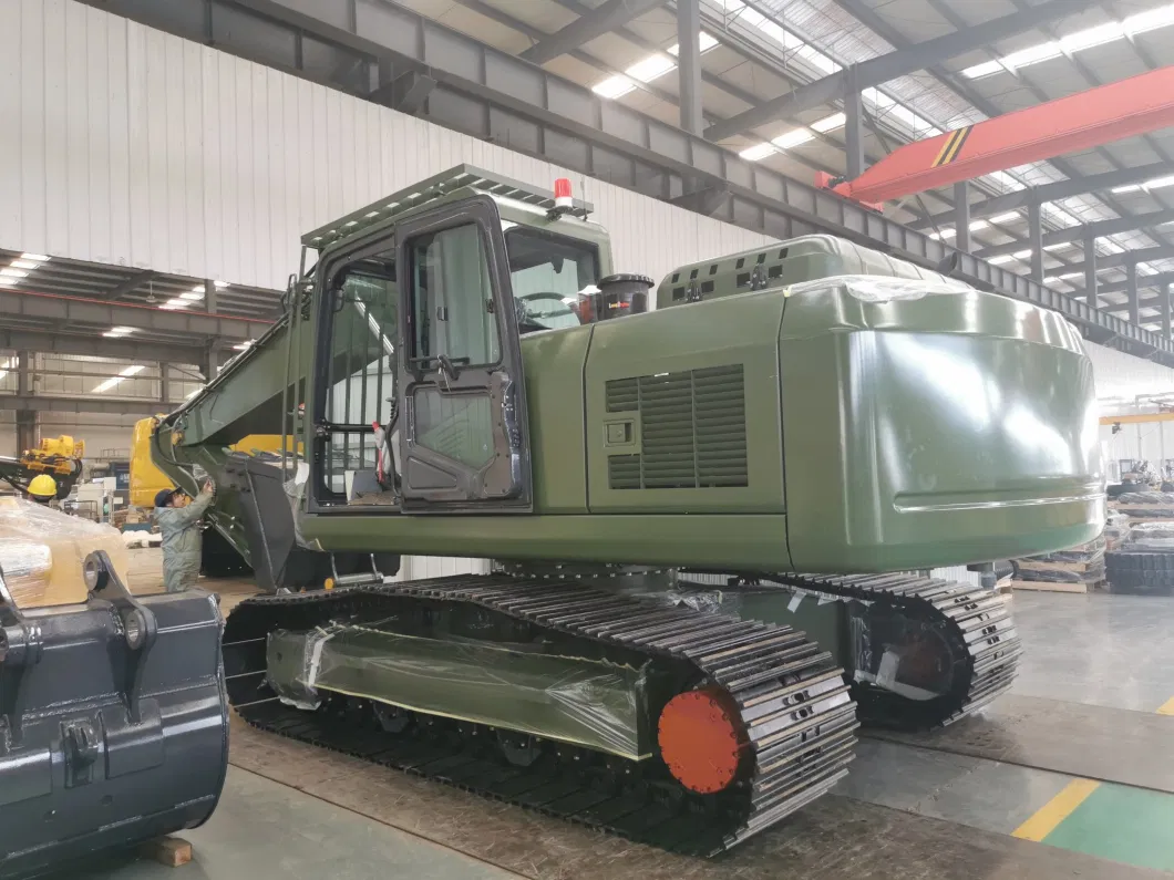 Factory Heavy Duty Xe215 30t 36 Ton Chinese 20 Ton Hydraulic Crawler Excavator with Isuzu Engine for Sale