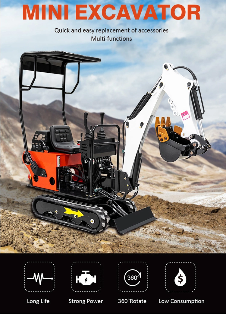 Hydraulic Micro Digger Hammer Mini Excavator for Sale UK