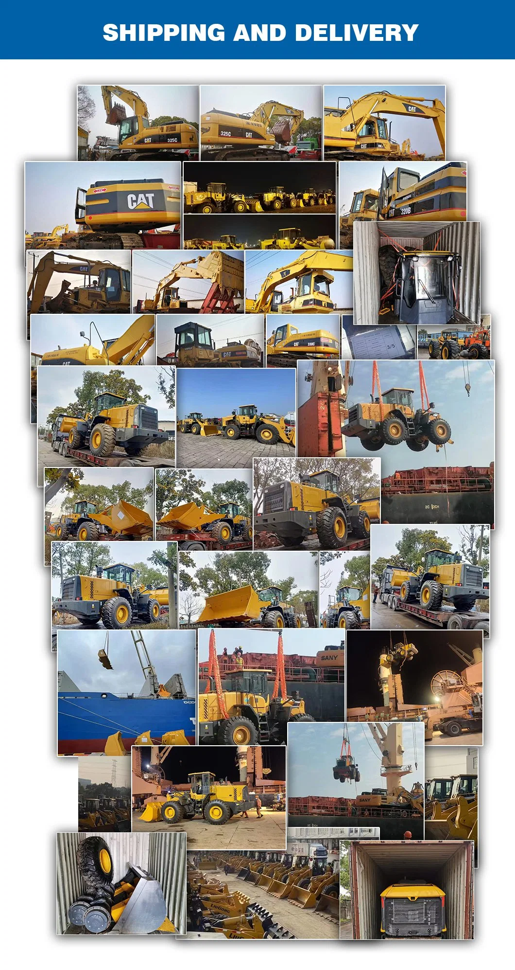 Komatsu Second Hand Crawler Digger PC350-6 Excavator PC360-7 with Competitive Price