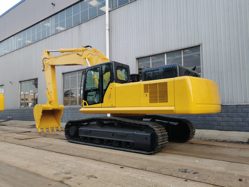 Factory Heavy Duty Xe215 30t 36 Ton Chinese 20 Ton Hydraulic Crawler Excavator with Isuzu Engine for Sale