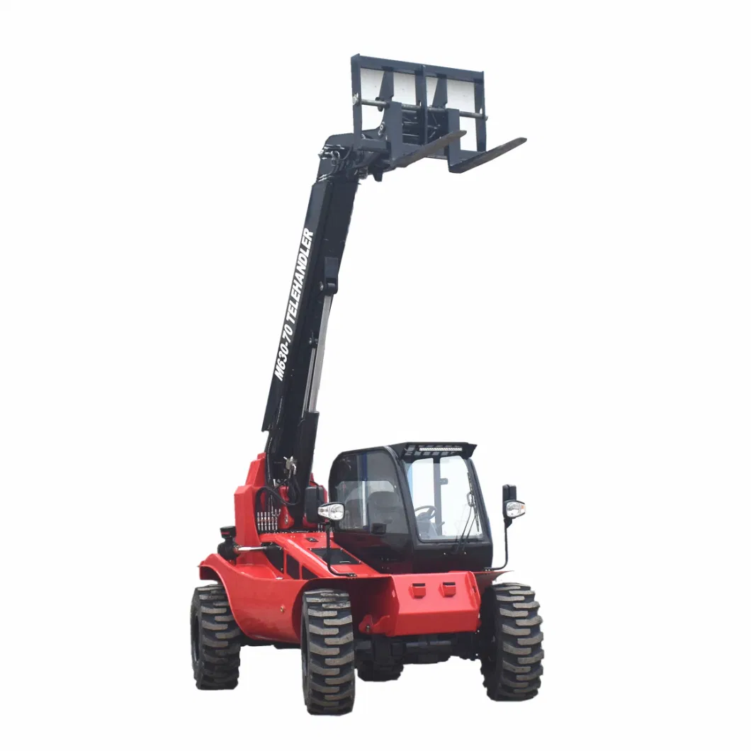 Material Handling and Warehouse Equipment 3t 3.5t Chinese Telehandler Boom Lift Tele Handler