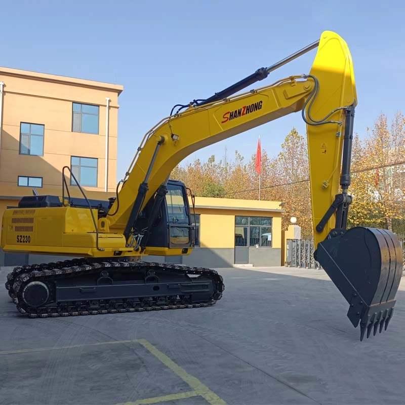 Factory Supply Directly Tip Top Quality Big Excavators Construction Road Roller Multi-Cylinder Crawler Excavator 22ton Extremely Powerful Energy