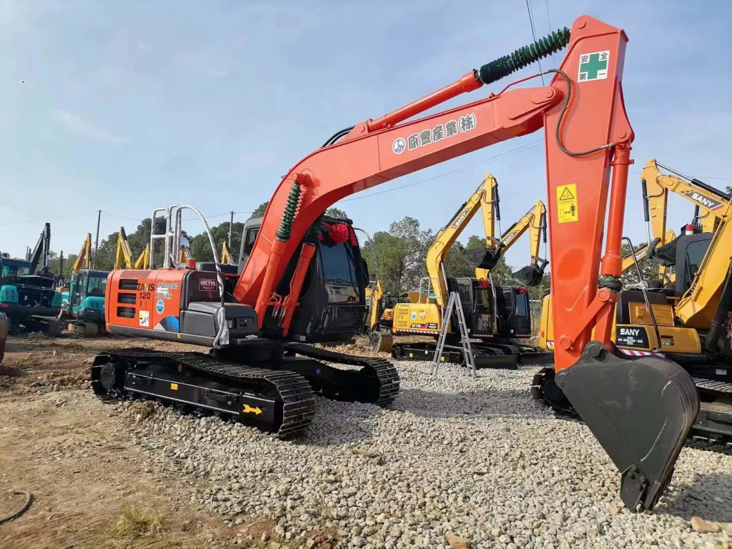 Hot Sale Used Hitachi Excavator 120-6 Mini Used Excavator at Discounted Price