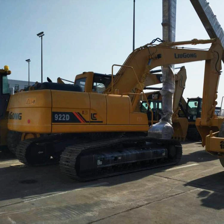 14.6ton Liugong Wheel Excavator with Imported Engine Wood Grable Long Boom