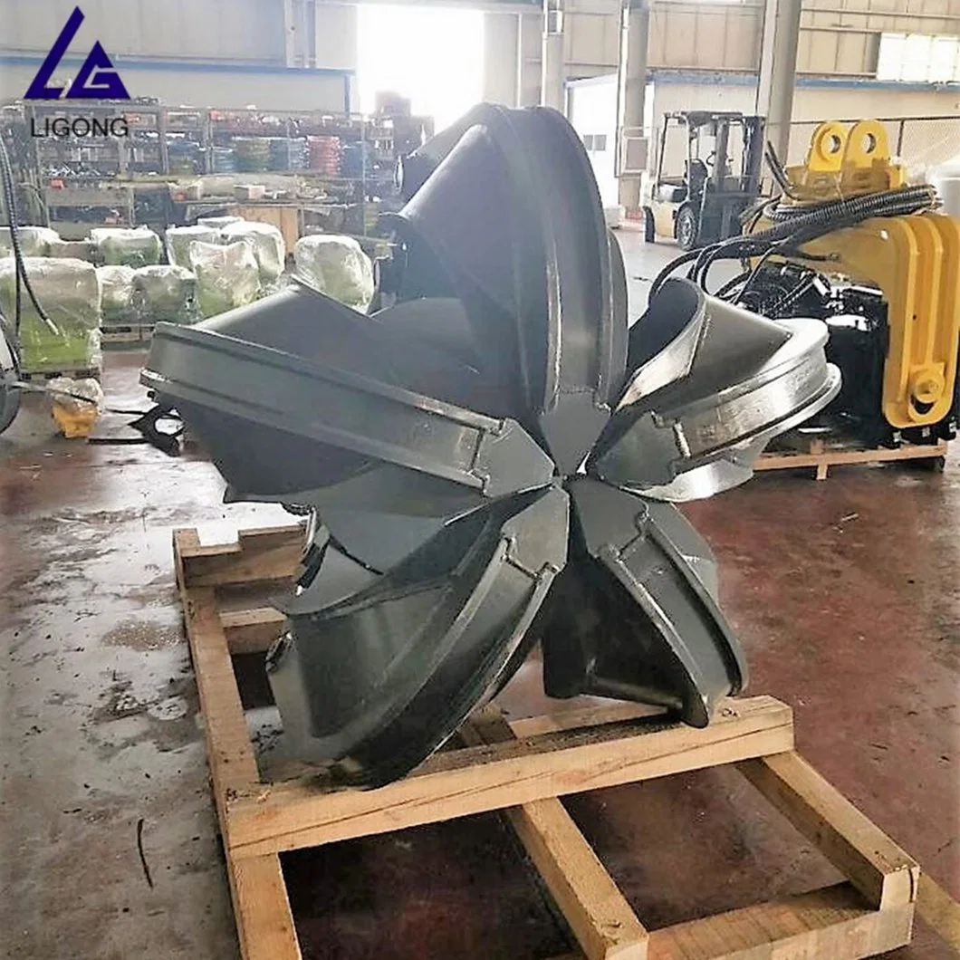 Five Claws Excavator Rotating Grapple Scrap Grapple for Sk70 Sk80 Sk95 Excavator