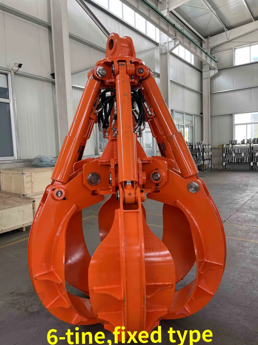 Hydraulic Rotating Orange Peel Grab for 25t 30t Excavator Grapple Attachment