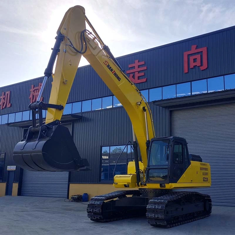 Factory Supply Directly Tip Top Quality Big Excavators Construction Road Roller Multi-Cylinder Crawler Excavator 22ton Extremely Powerful Energy