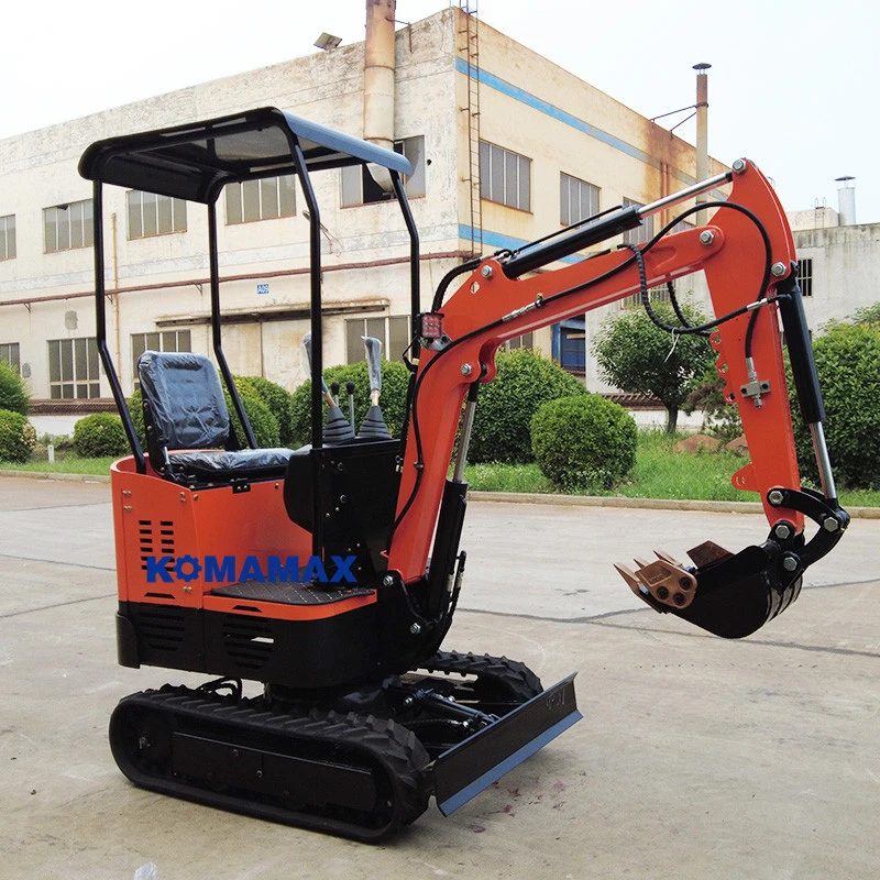 Micro Highly Mobile Bagger Digger 1ton 2ton Sensitive Control Crawler Hydraulic Excavator