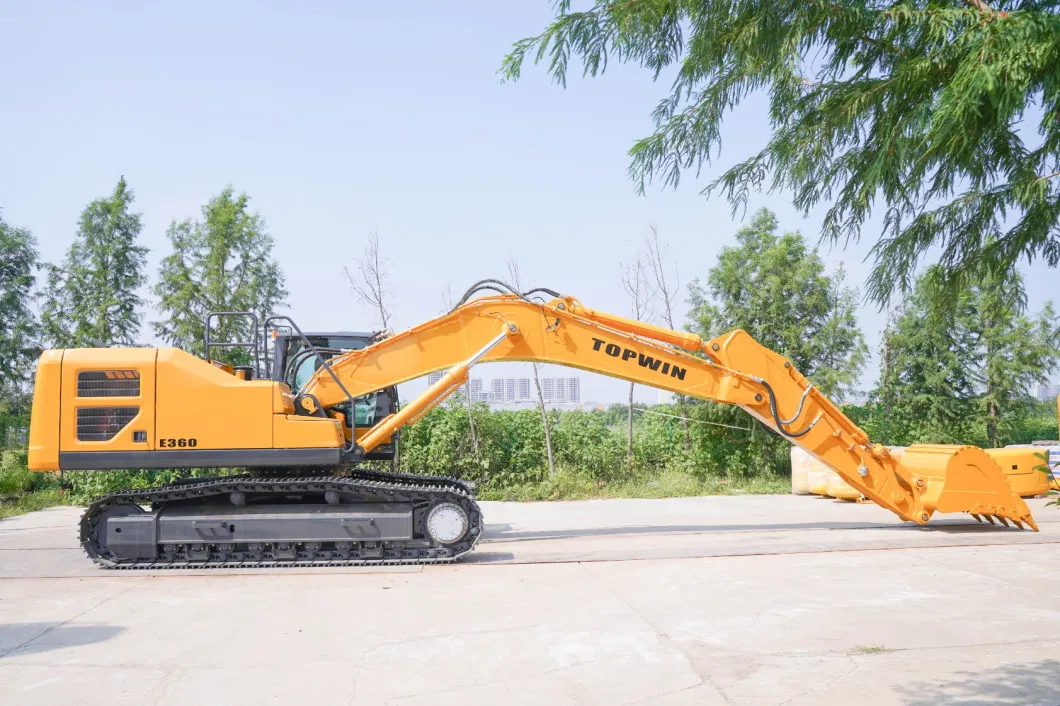 Factory Heavy Duty Xe215 30t 36 Ton Chinese 20 Ton Hydraulic Crawler Excavator with Isuzu Engine for Sale