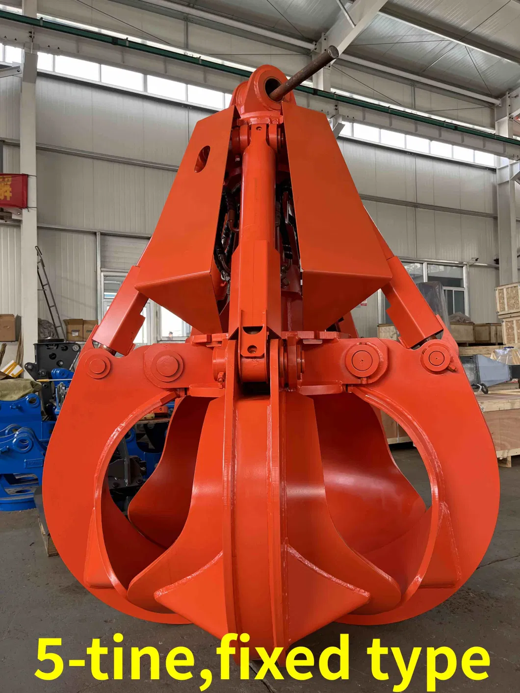 Hydraulic Rotating Orange Peel Grab for 25t 30t Excavator Grapple Attachment