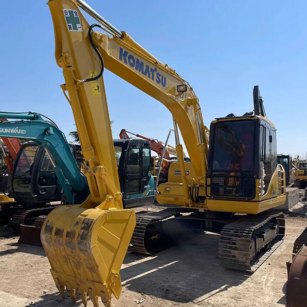 11ton Second-Hand Komatsu PC110-8 Excavator with Bucket PC120 PC130