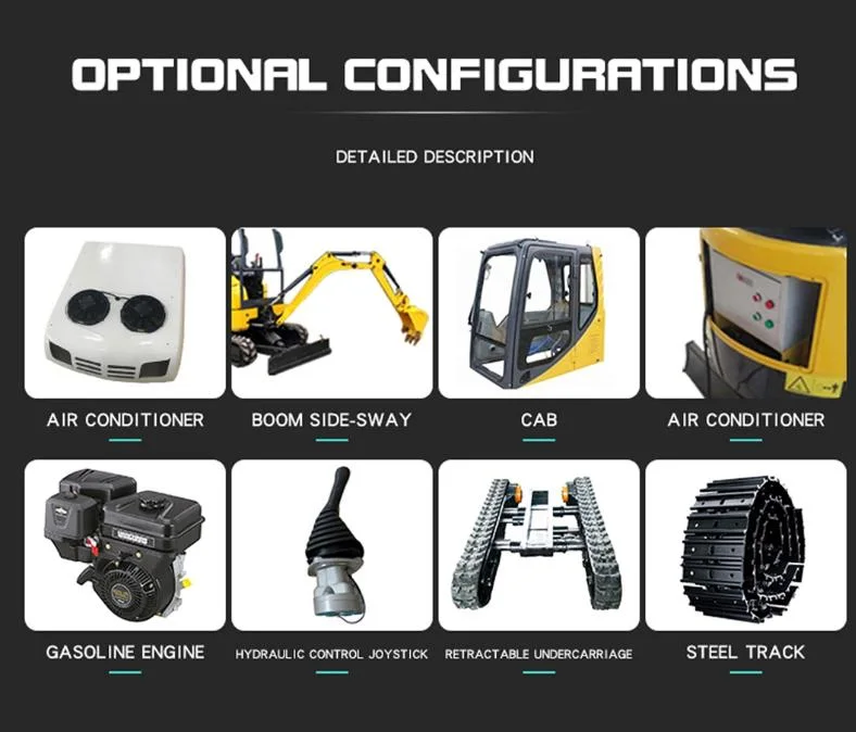 Highly Mobile Digger High Safety Features Large Crawler Excavator 22ton