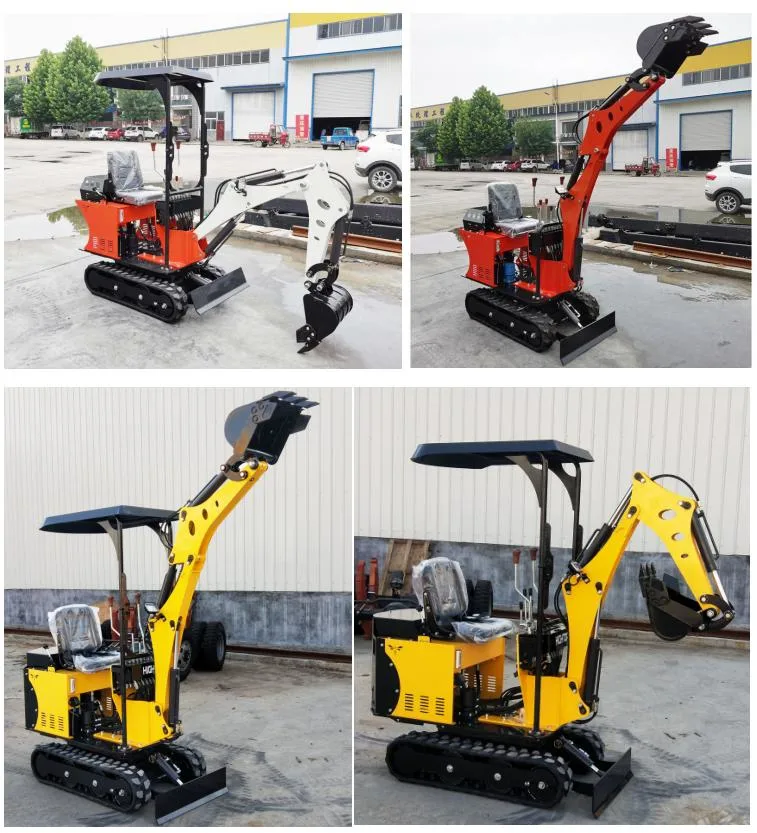 800kg/0.8ton Small Size Wheel Micro Digger Bagger Mini Electric Performance Hydraulic Crawler Excavator Machine Popular in Fgermany/New Zealand/Australia