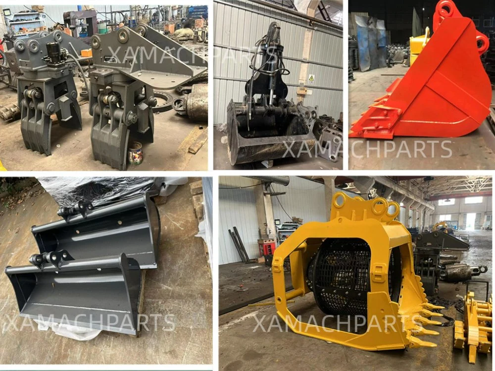 Wearable hydraulic Clamshell Buckets for Earthmoving Machines Cranes Excavators