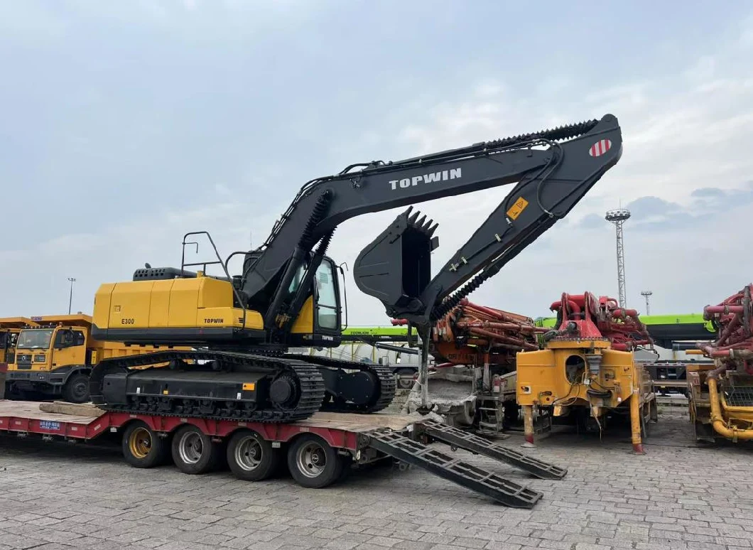 Factory Heavy Duty Xe215 30t 36 Ton Chinese 20 Ton Hydraulic Crawler Excavator with Isuzu Engine for Sale