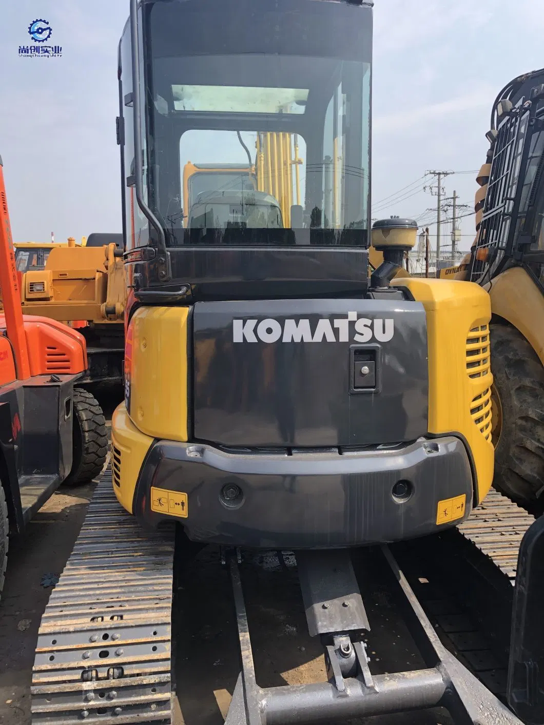 Used Original Japan Komatsuu PC55 PC60 Mini Crawler Excavator Mini Digger Mini Excavator with Cheap Price