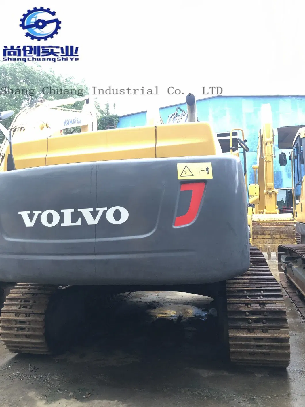 Second-Hand Korea Original Volvoo Ec380dl Crawler Excavator 38 Ton Large Excavator 20 Ton Excavator for Sale