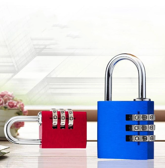 Colorful Aluminum Alloy Password Padlock