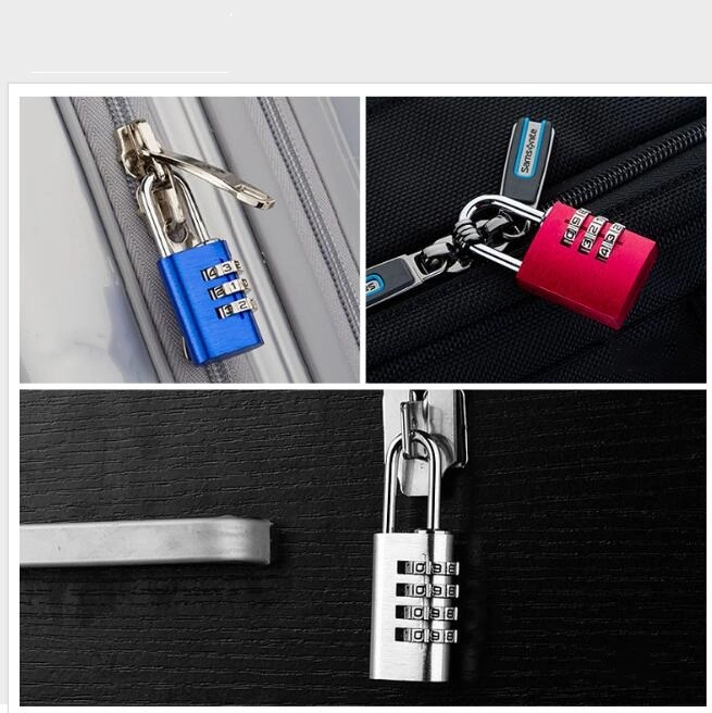 Colorful Aluminum Alloy Password Padlock