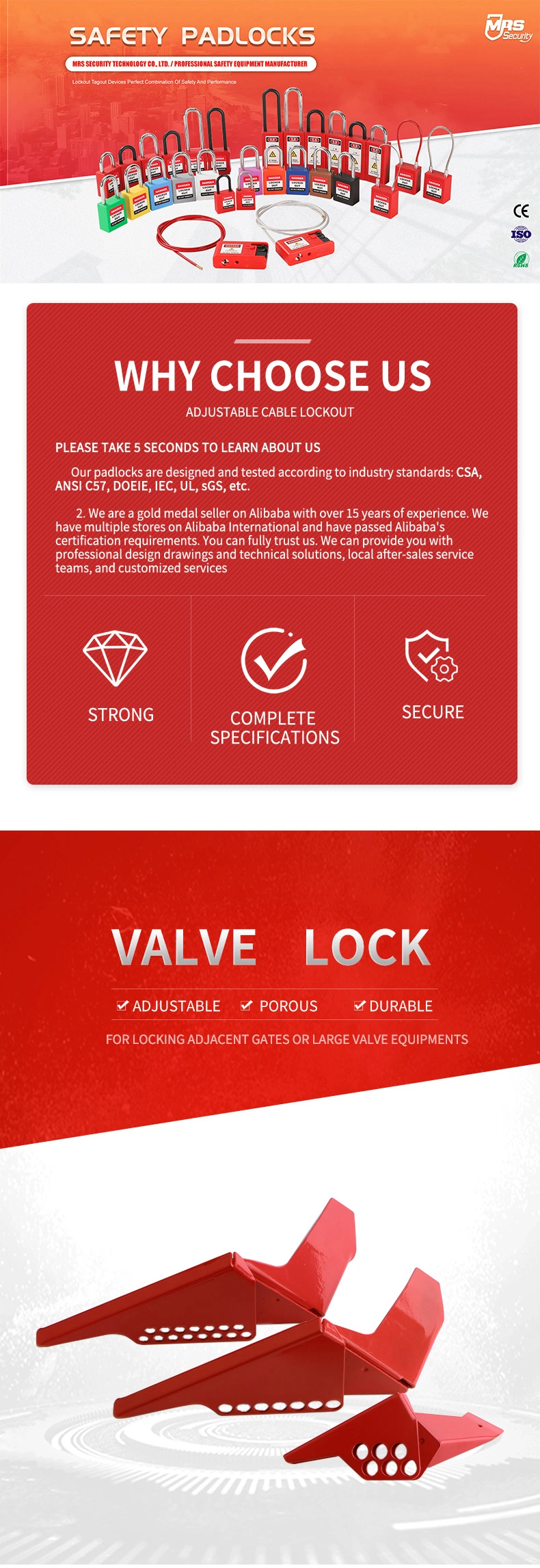 Mqf12 Steel Ball Valve Lockout Preventing Misoperation Security Lockout Tagout Loto Manufacturer