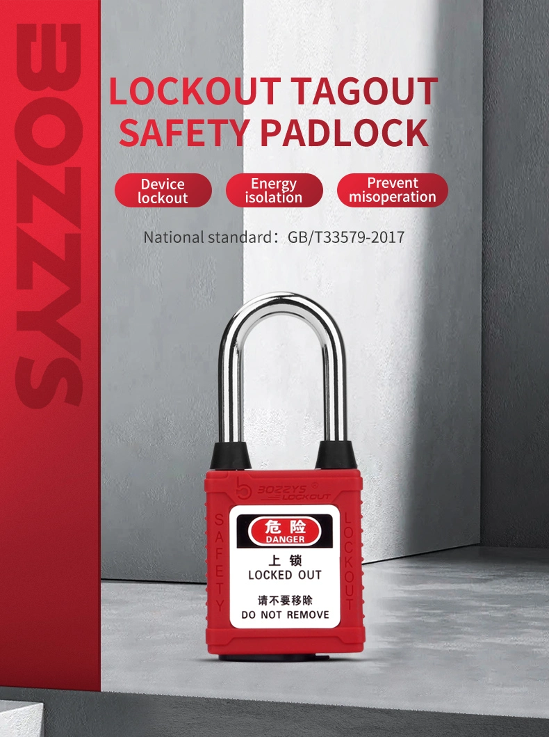 Non-Sparking Key Different Safety Lockout Padlocks