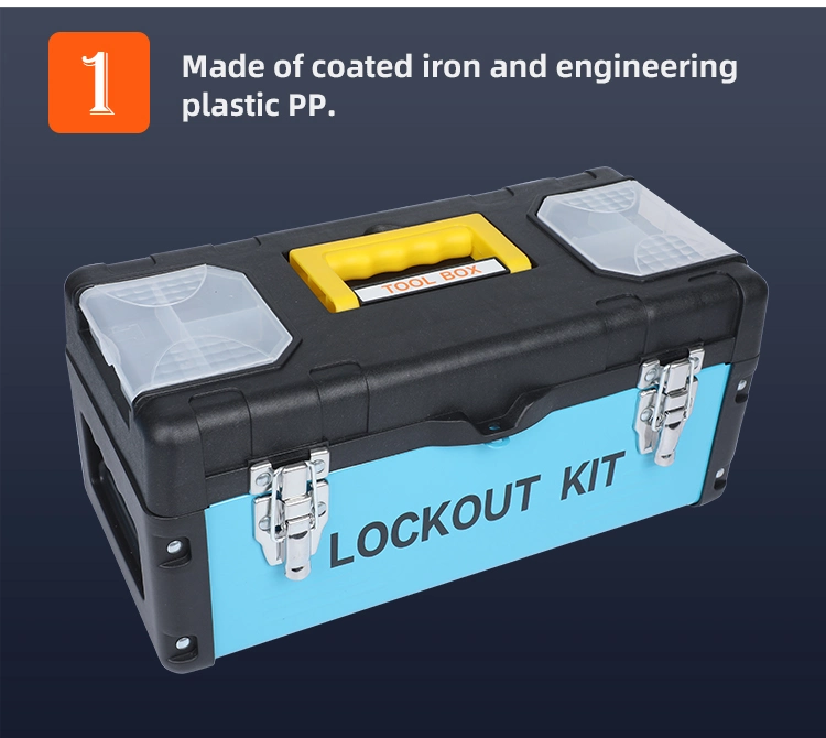 Combination Safety Lockout Box for Electrical Daily Working Operation (LG03)