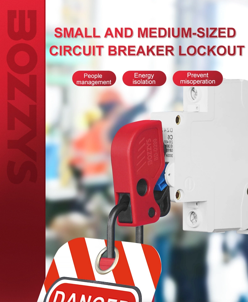 Bozzys OEM Circuit Breaker Locks for Industrial Safety Equipment