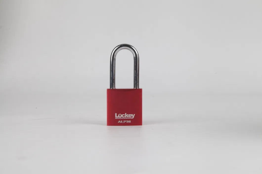 Lockey Loto Pad Lock Aluminum Safety Padlock with Master Key