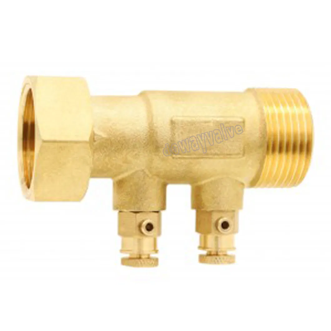 Customized High Quality Brass Ball Valve with Lock Nut Factory