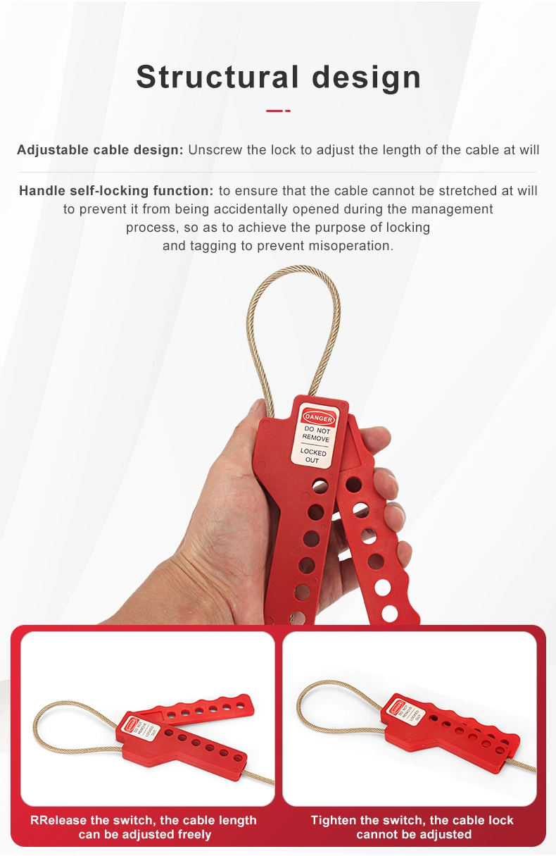 Safety Lockout Devices Cable Lock