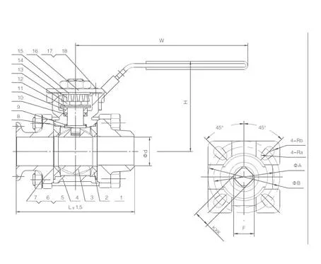 Vacuum Clamped DN10-DN100 1/2&prime;&prime;-4&prime;&prime; Manual Sanitary 3 Way SS304 Ball Valve