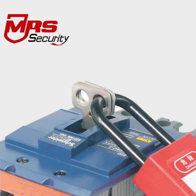 Silvery Steel Plate Safety Circuit Breaker Lockout Security Loto Lockout Tagout Manufacturer