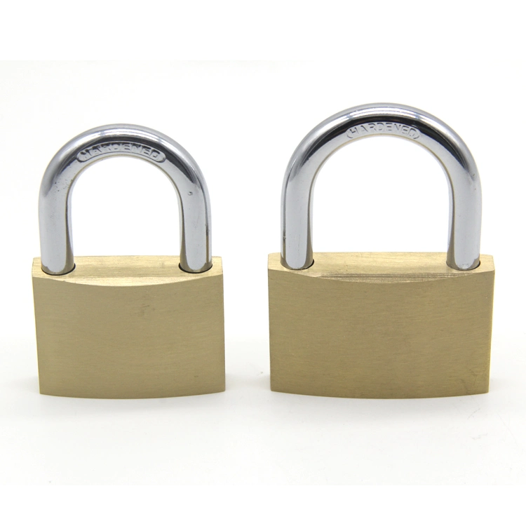 Sample Available 20-70mm Good Price Padlock Top Security Copper Pad Lock Solid Brass Padlocks