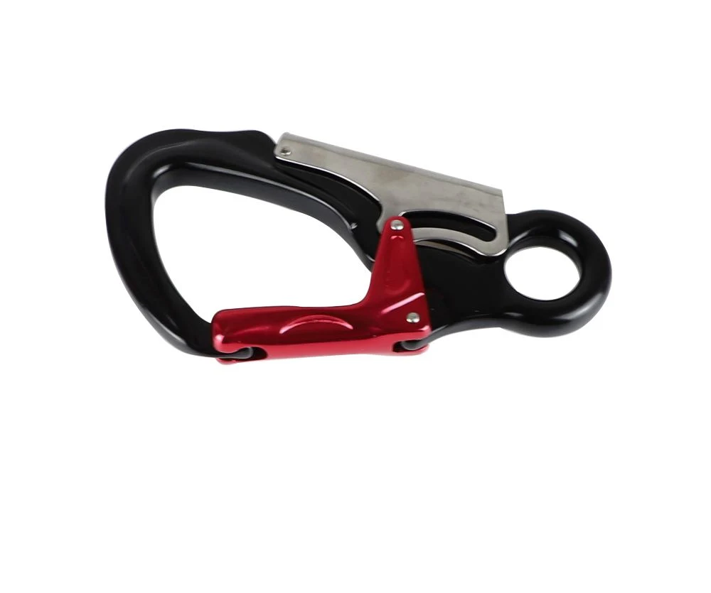 Aluminum Alloy Double Locking Mountain Tree Climbing Triple Action Snap Hook/Climbing Safety Hook