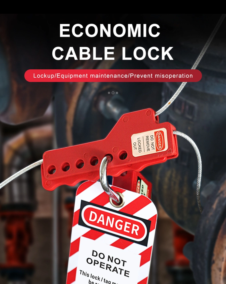 Safety Lockout Devices Cable Lock