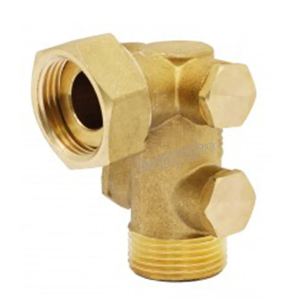 Customized High Quality Brass Ball Valve with Lock Nut Factory