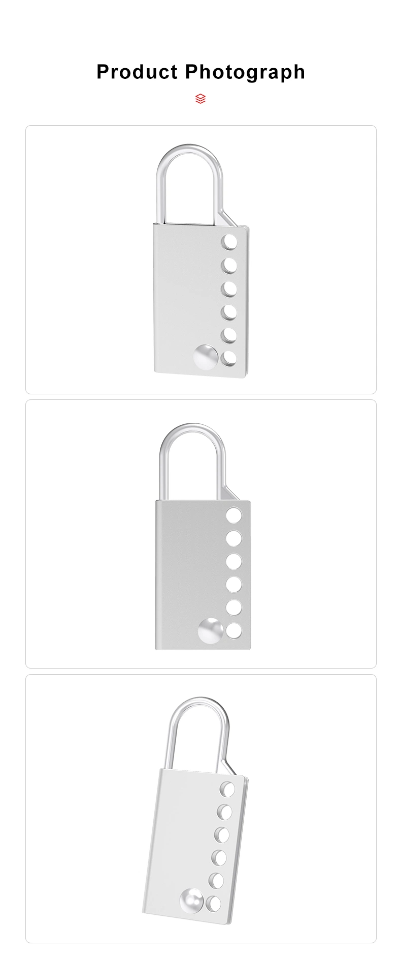 Strong and Durable 304 Stainless Steel Lockout Hasp