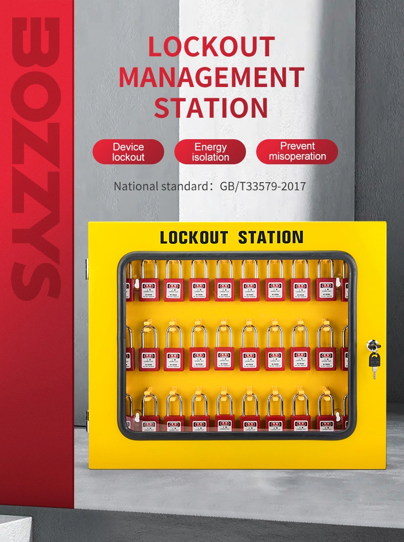 Bozyys Safety Steel Lockout Kit with 560*460*70mm