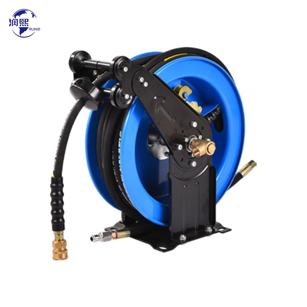 10m/15m/20m/25m Sewer Pressure Washing Garden High Pressure Water Hose Reel